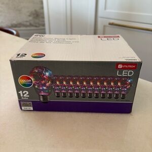 Color Changing LED Bulbs - 12 Pack